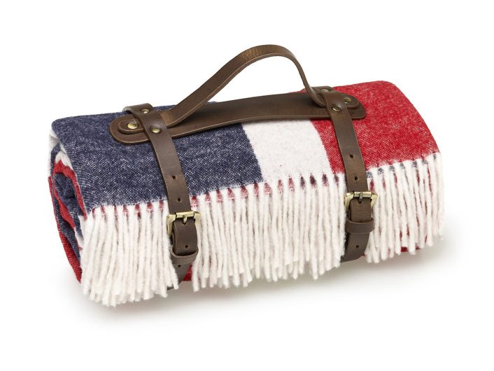 Union Jack picnic blanket