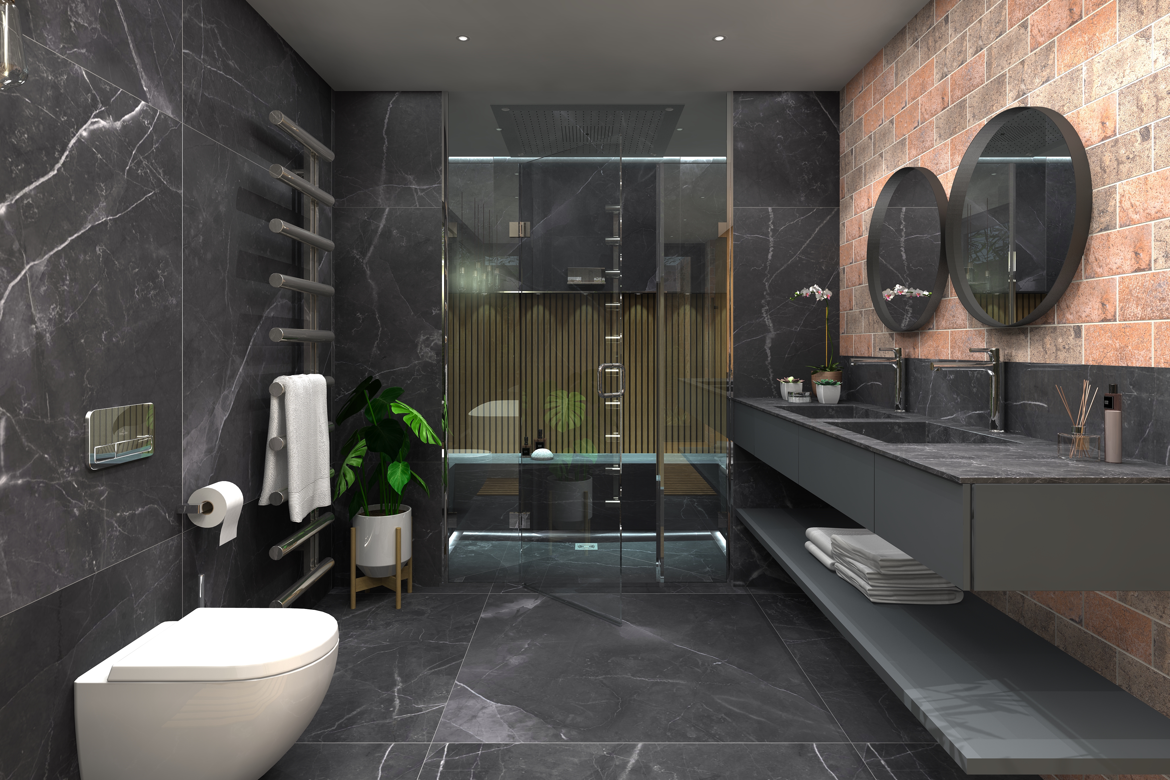 Virtual Worlds spa bathrooms
