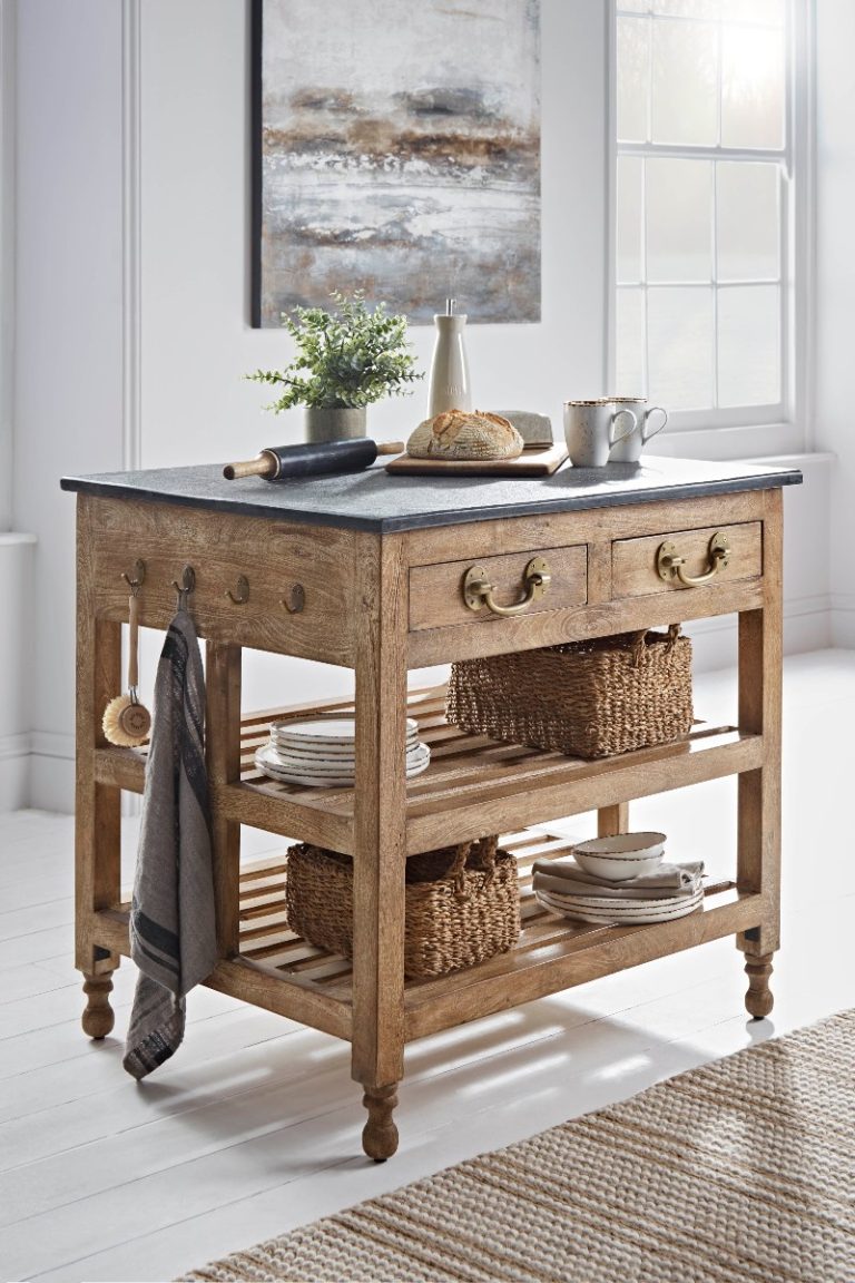 Freestanding kitchen islands get the look with these practical ideas