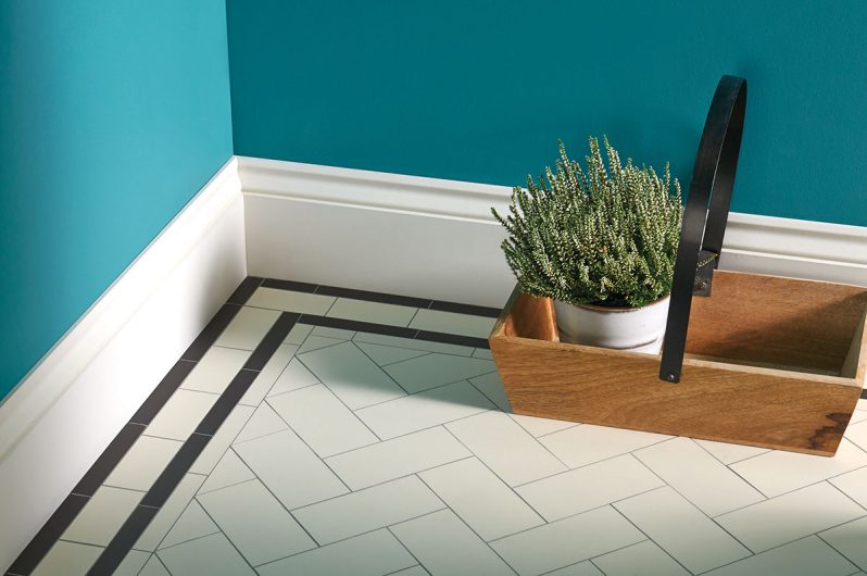 herringbone flooring