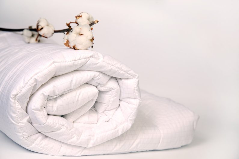 cotton on a duvet