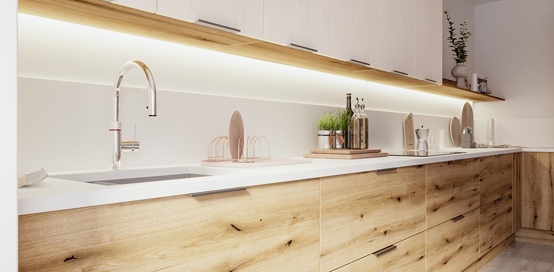 Narrow kitchen ideas how to make your kitchen appear wider